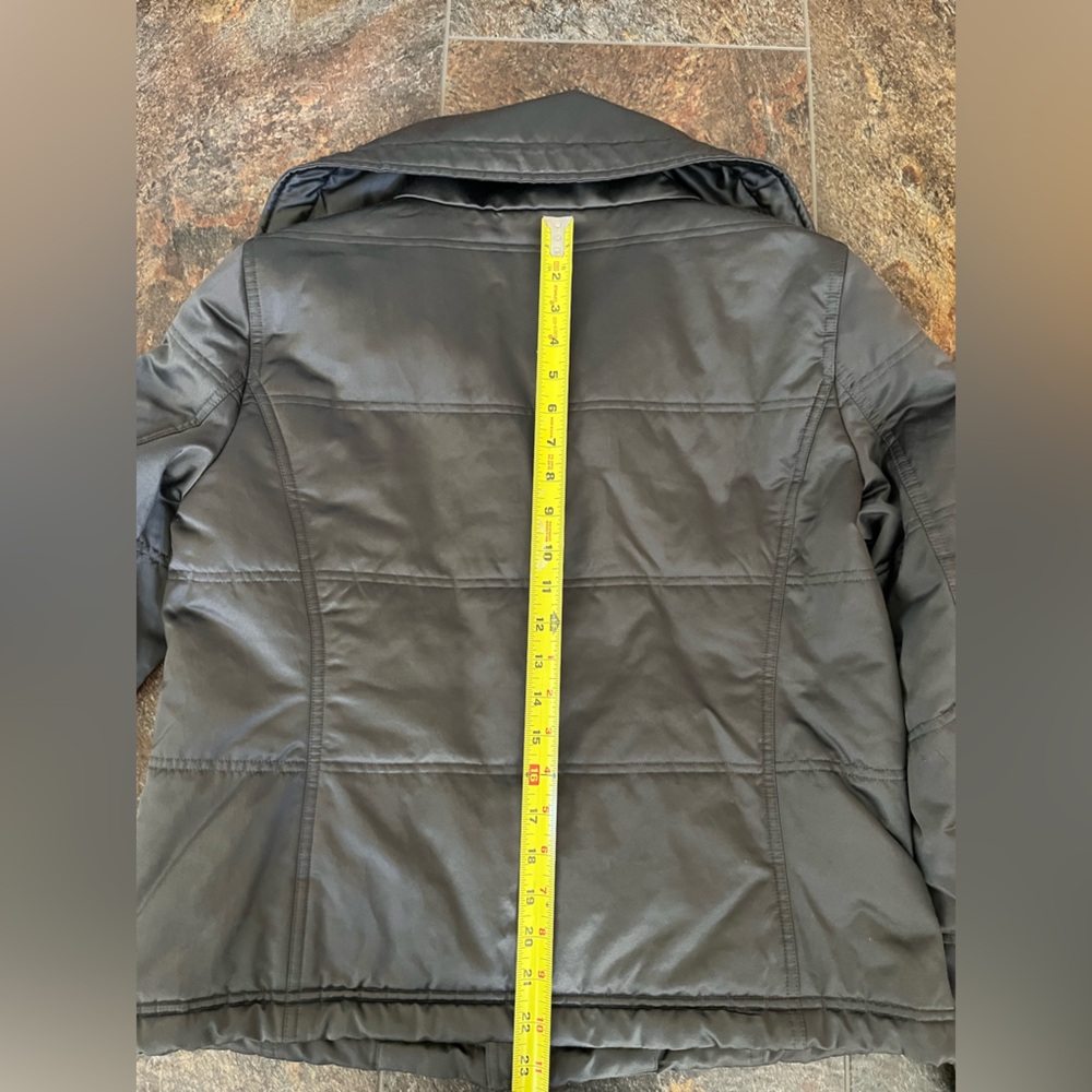 Women’s Ralph Lauren Active black full 2 way zipper, collar with toggles. Large - Picture 12 of 16